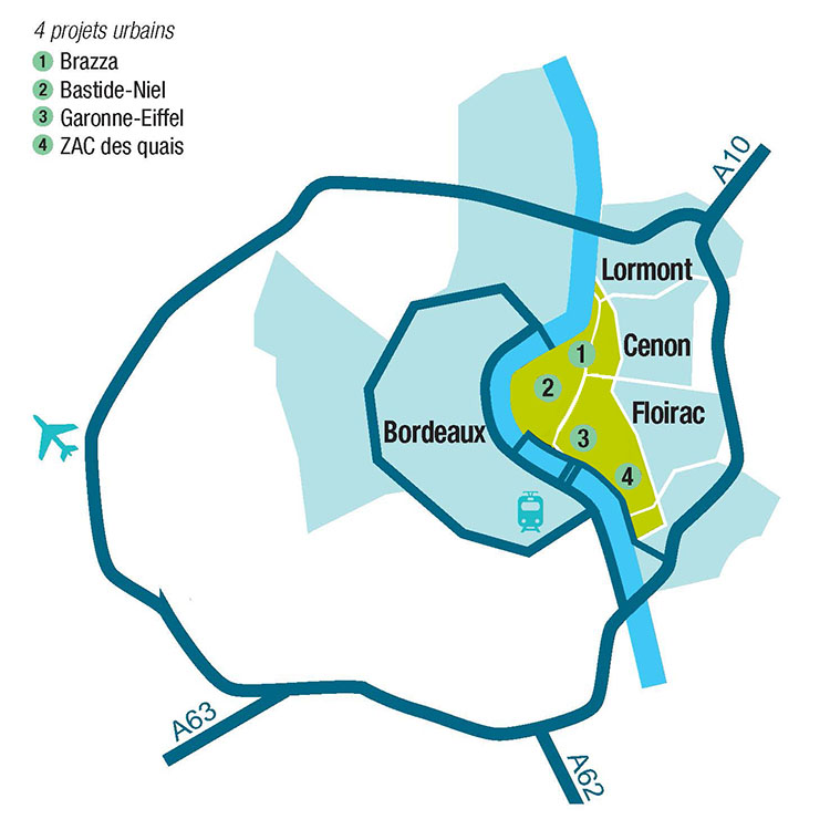 Bordeaux rive droite : le futur réseau de chaleur durable desservira 28 000 logements