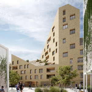 Bastide Niel : Domofrance livrera 124 logements sociaux « exemplaires » fin 2021