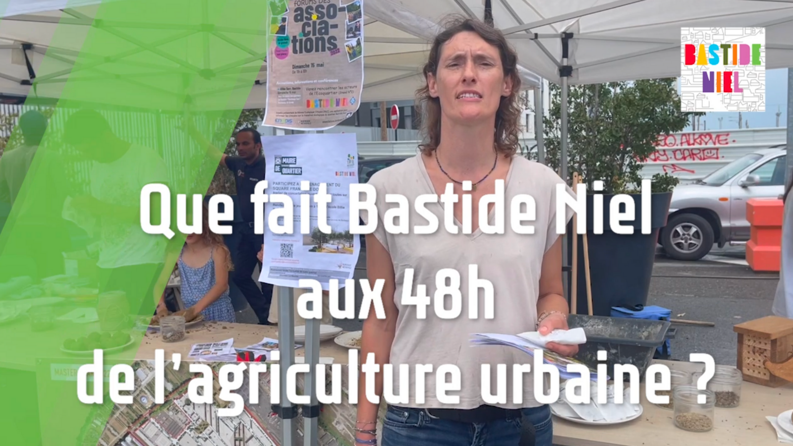 Bastide Niel retour sur les 48 heures de l'agriculture urbaine