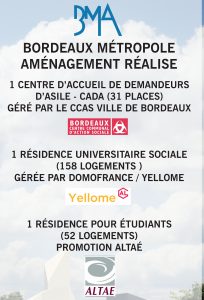 Bastide Niel accueillera 210 logements étudiants et un CADA #BastideNiel