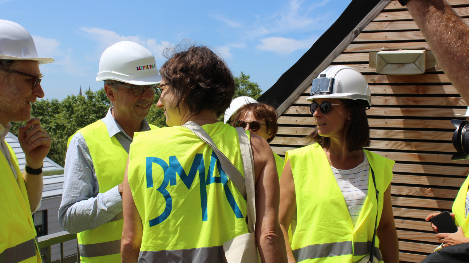 Pierre Hurmic a visité l’EcoProjet Bastide Niel