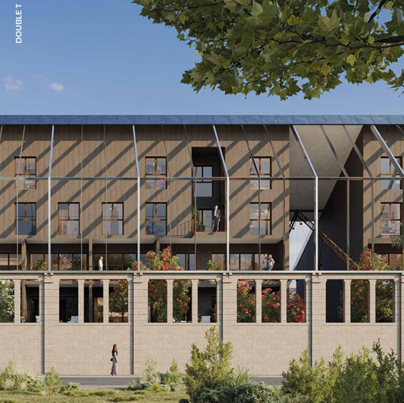 Visuel de la future résidence DOUBLE T