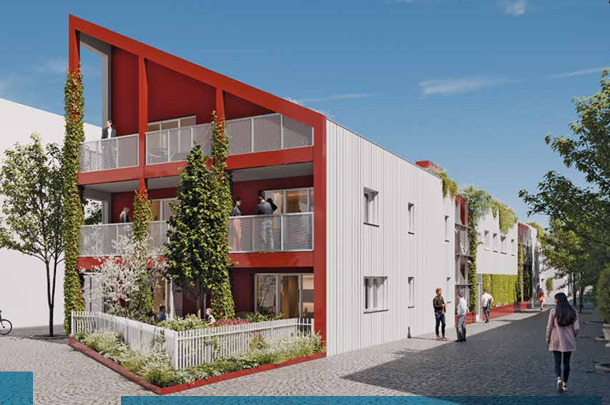 Visuel B137 Visuel du futur îlot B137