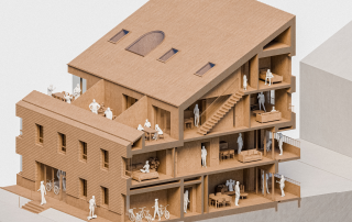 urbanmakers & aaNN construisent 65 logements sociaux à Bastide Niel