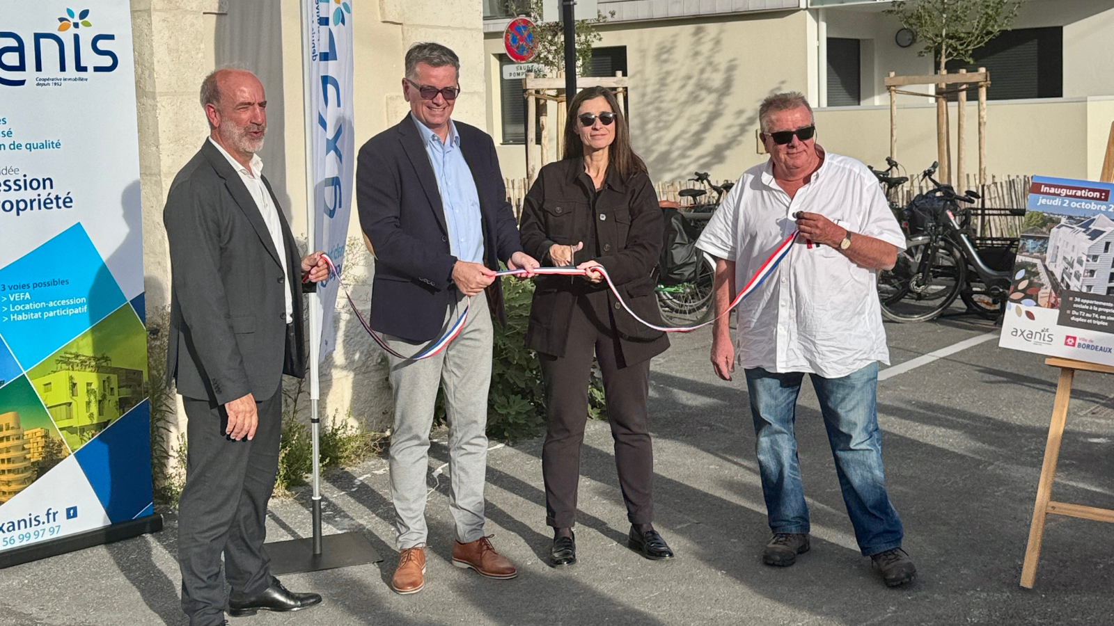 Bastide Niel : Axanis inaugure DÔMA & STEGO, 36 logements en accession sociale à la propriété