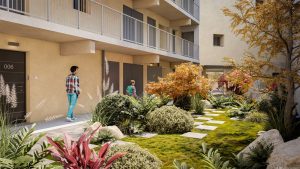 Bastide Niel : Patio, 44 nouveaux logements en accession sociale à la propriété ©2pixels
