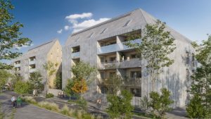 Bastide Niel _ Patio, 44 nouveaux logements en accession sociale à la propriété ©2pixels